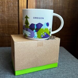 NIB Starbucks Oregon “You Are Here” Collection